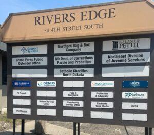 Rivers Edge Sign